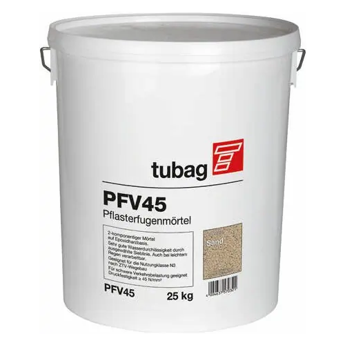 Раствор для заполнения швов брусчатки Tubag PFV 45 25 кг песчаный