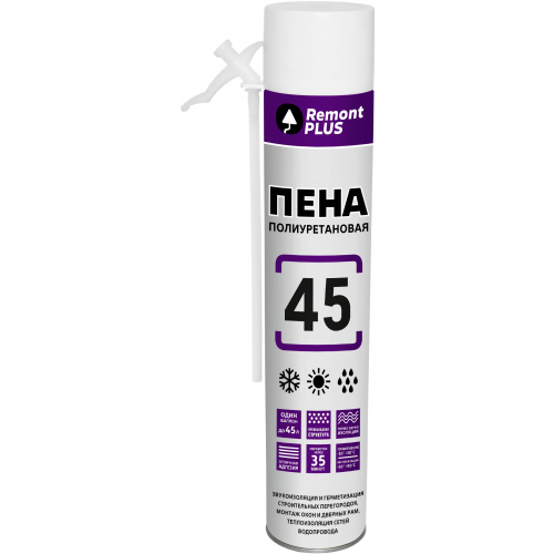 Пена полиуретановая Masterteks Remont Plus 45 410 мл