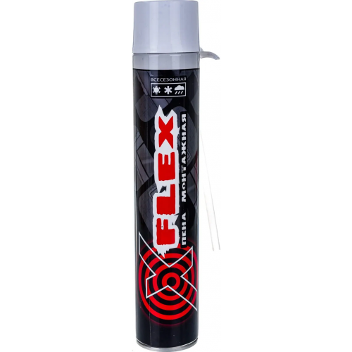 Пена монтажная всесезонная Masterteks Xflex 750 мл