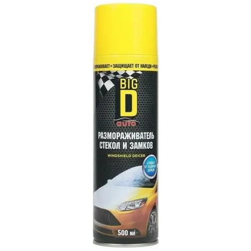 Размораживатель стекол и замков Big D Windshield Deicer 500 мл