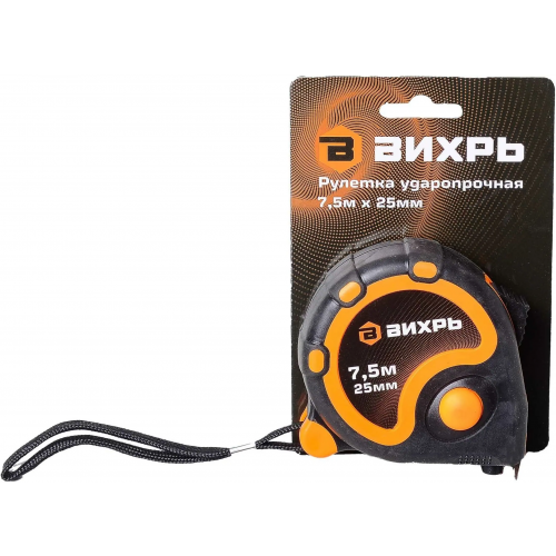Рулетка Вихрь 7.5 м*25 мм