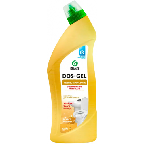 Густой гель для туалета и ванны Grass Dos Gel Premium Чистота 750 мл