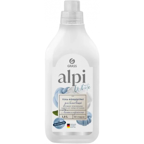 Гель концентрат для белых вещей Grass Alpi White 1.8 л