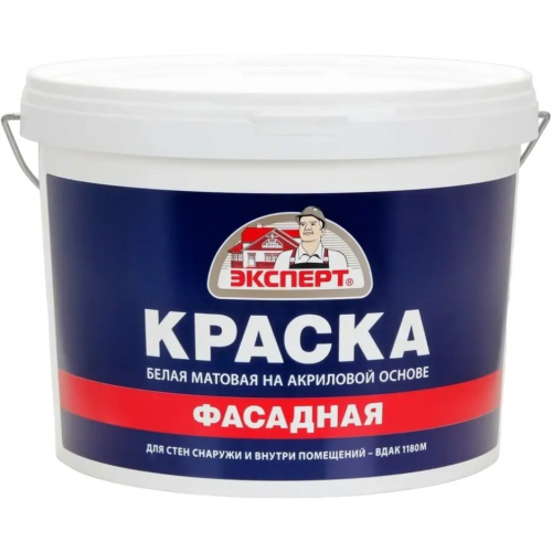 Краска Эксперт Фасадная 14 кг бежевая