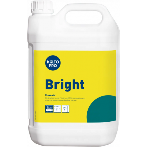 Средство для ополаскивания посуды Kiilto Pro Bright 5 л