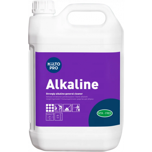 Сильнощелочное средство для уборки Kiilto Pro Alkaline 5 л