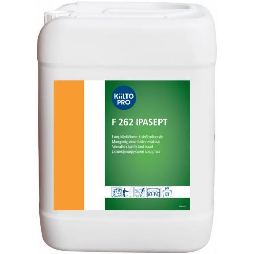 Дезинфицирующее средство Kiilto Pro F 262 Ipasept 10 л