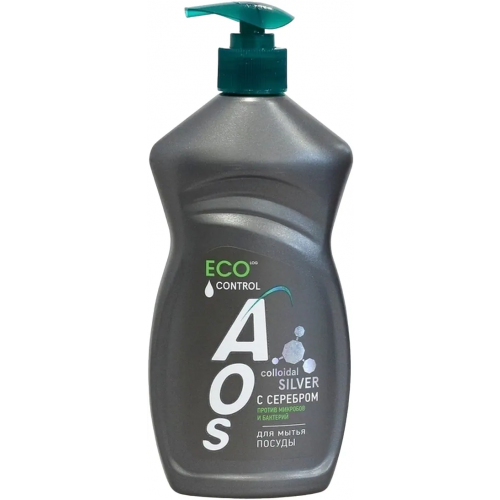 Средство для мытья посуды АОС Eco Control с Серебром 450 мл
