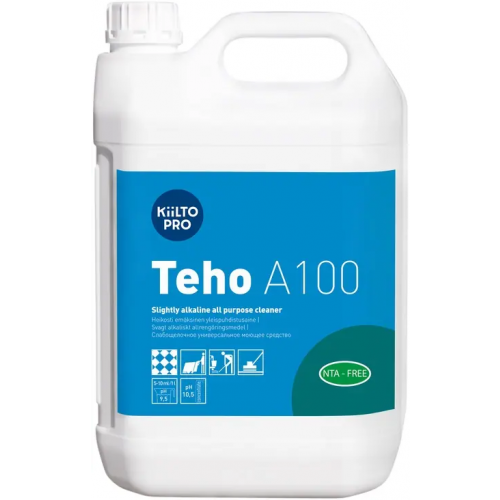 Слабощелочное универсальное моющее средство Kiilto Pro Teho A100 5 л