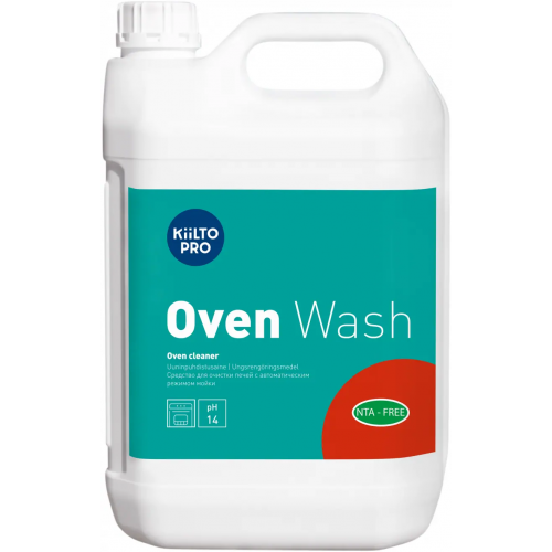 Средство для очистки печей с функцией автоматической мойки Kiilto Pro Oven Wash 5 л
