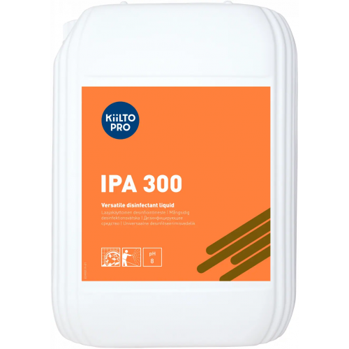 Дезинфицирующее средство с широким спектром применения Kiilto Pro IPA 300 10 л