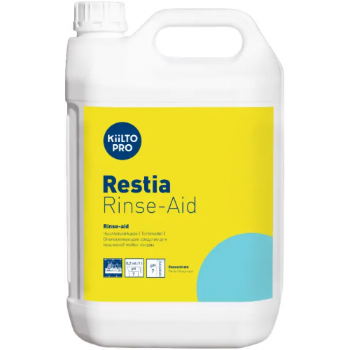 Ополаскивающее средство для машинной мойки посуды Kiilto Pro Restia Rinse Aid 5 л