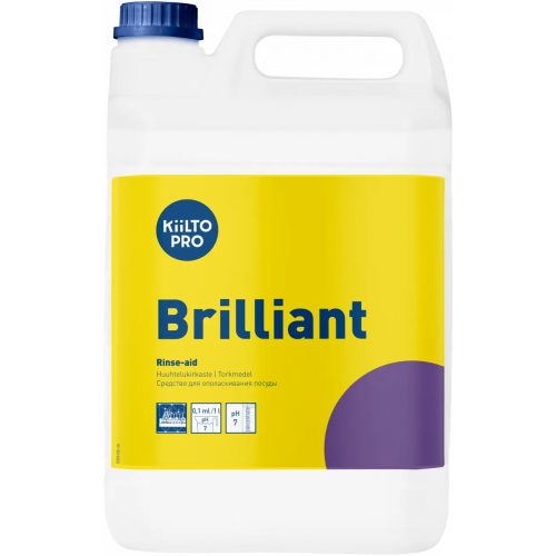 Средство для ополаскивания посуды Kiilto Pro Brilliant 5 л