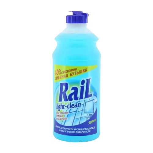 Средство для стекол зеркал и пластика Аист Rail Light Clean 500 мл №4303020044