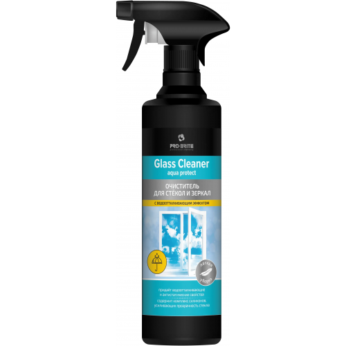 Очиститель для стекол и зеркал с водоотталкивающим эффектом Pro-Brite Glass Cleaner Aqua Protect 500 мл