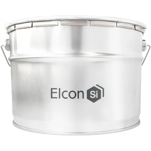 Грунт эмаль по ржавчине 3 в 1 Elcon 10 кг красная RAL 3002 матовая от 15°С до +40°С