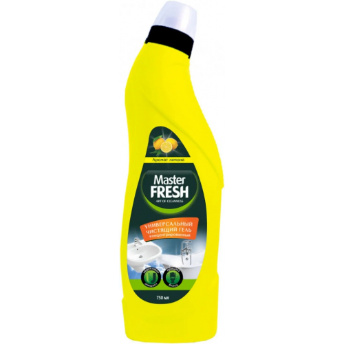 Универсальный чистящий гель концентрированный Master Fresh Аромат Лимона 750 мл