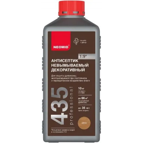 Антисептик невымываемый Неомид 435 1 л орех