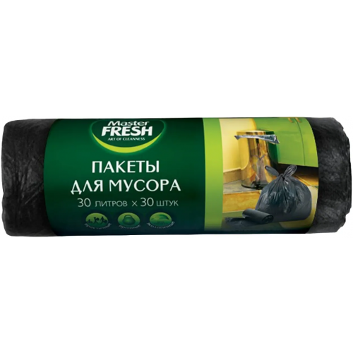 Пакеты для мусора Master Fresh 30 пакетовв 30 л