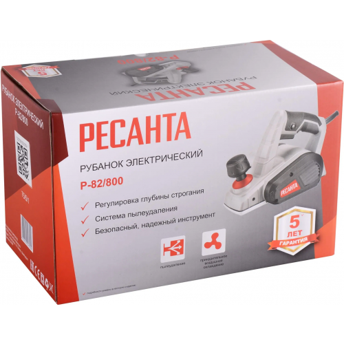 Рубанок электрический Ресанта Р 82/800 800 Вт