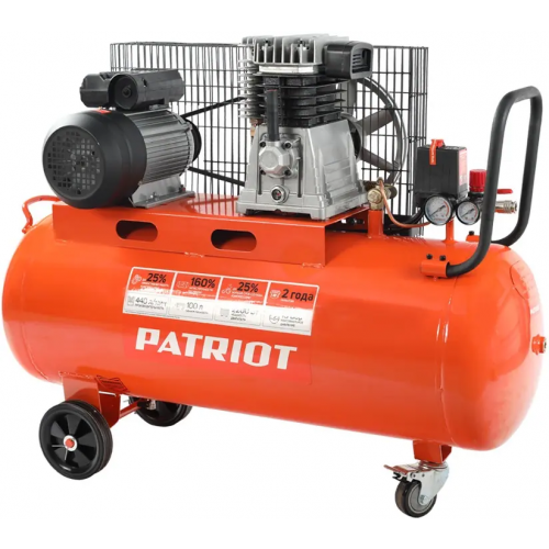 Компрессор поршневой масляный Патриот PTR 100 440I 2200 Вт