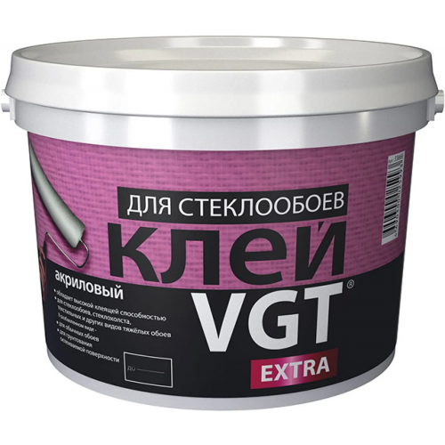 Клей акриловый для стеклообоев ВГТ Extra 10 кг