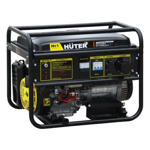 Бензиновый генератор Huter DY11000LX 3 8500/9000 Вт
