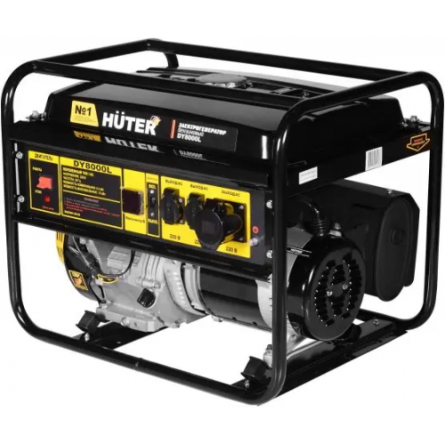 Бензиновый генератор Huter DY8000L 6500 Вт