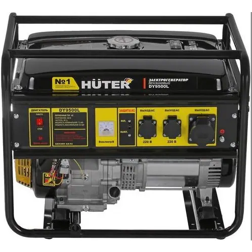 Бензиновый генератор Huter DY9500L 7500 Вт