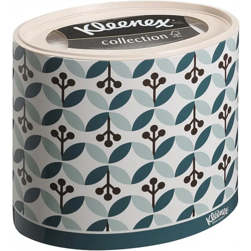 Салфетки косметические бумажные Kleenex Collection 10 упаковок * 64 листа в пачке