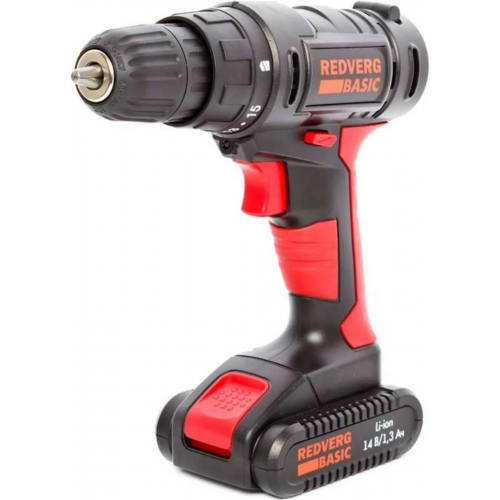 Шуруповерт аккумуляторный Redverg Basic SD14L/1 14 В