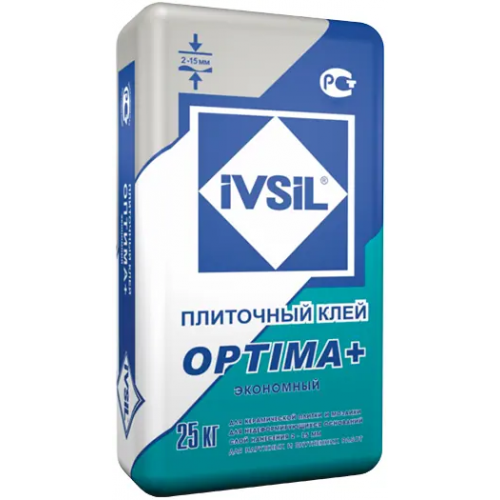 Плиточный клей Ивсил Optima+ 25 кг