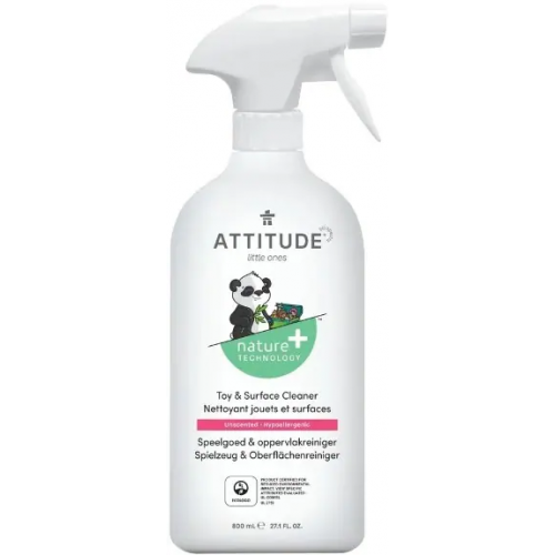 Очиститель для игрушек и игровых поверхностей Attitude Toy & Surface Fragrance Free 800 мл