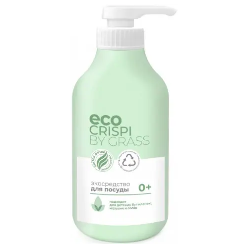 Экосредство для посуды 0+ Grass Eco Crispi 750 мл