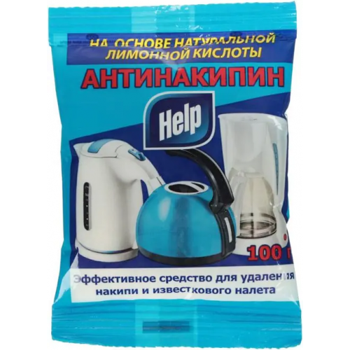 Чистящее средство на основе натуральной лимонной кислоты Help Антинакипин 100 г