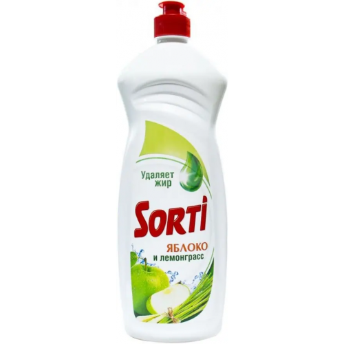 Средство для мытья посуды Sorti Яблоко и Лемонграсс 900 г