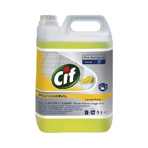Средство моющее дезинфицирующее концентрат Cif Lemon Fresh 5 л