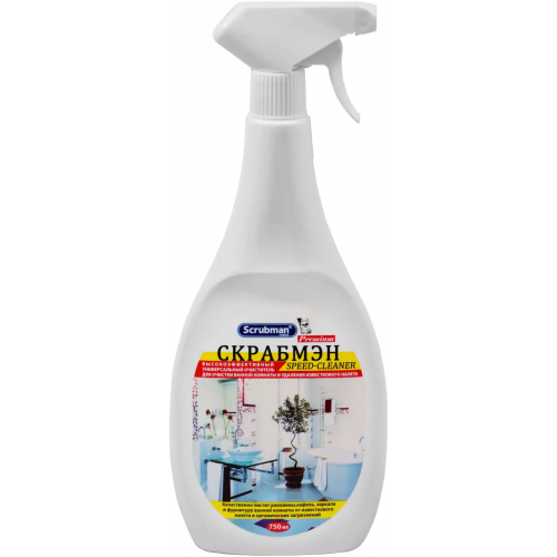 Очиститель универсальный Scrubman Premium Speed Cleaner Высокоэффективный 750 мл