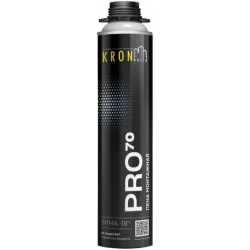 Пена монтажная Kronbuild Pro 70 Зима 850 мл