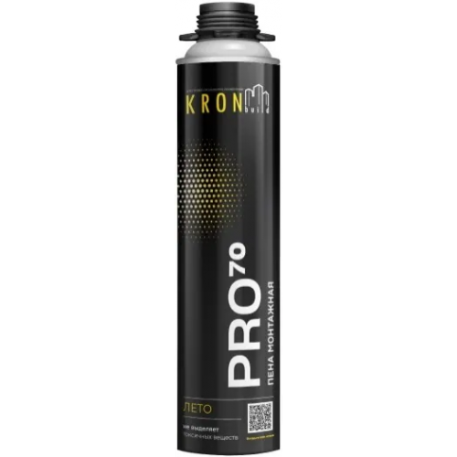 Пена монтажная Kronbuild Pro 70 Лето 850 мл