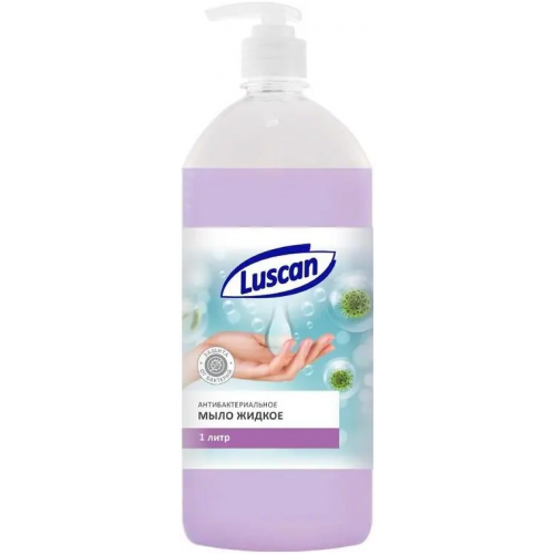 Мыло жидкое антибактериальное Luscan 1 л