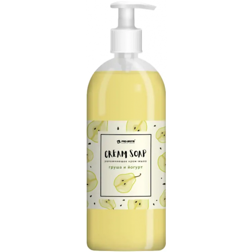 Крем мыло увлажняющее Pro-Brite Cream Soap Груша и Йогурт 1 л