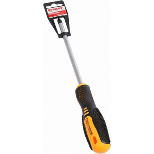 Отвертка крестовая Rexant Comfort крестовая PH 3 * 150 мм