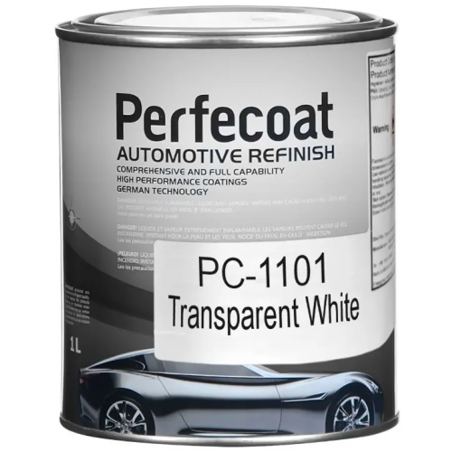 Эмаль базовое покрытие Perfecoat PC 1K 1 л бесцветная белая
