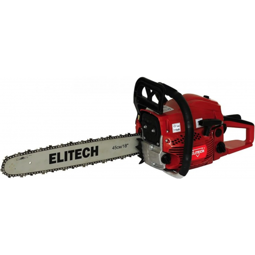 Пила цепная бензиновая Elitech БП 52/18