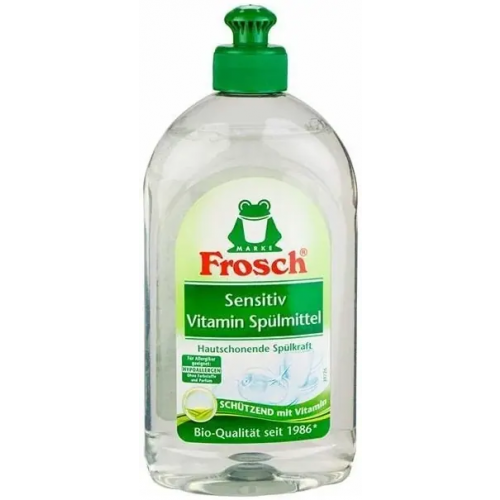 Бальзам для мытья посуды Frosch Sensitiv Vitamin Spulmittel 500 мл
