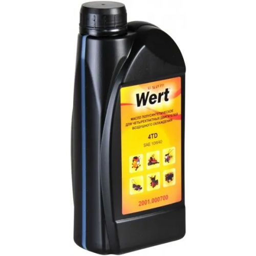 Масло минеральное Wert 2Т API TC 1 л