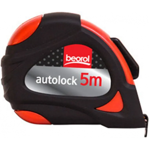 Рулетка с автостопом Beorol 5 м*19 мм