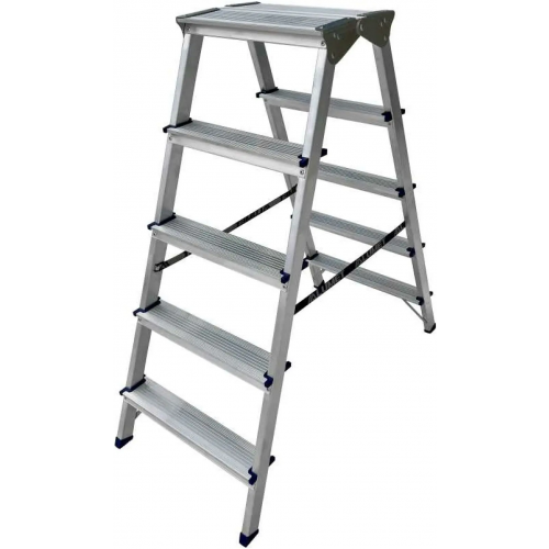 Стремянка алюминиевая Алюмет ADK 1.16 м /2 * 5 ст