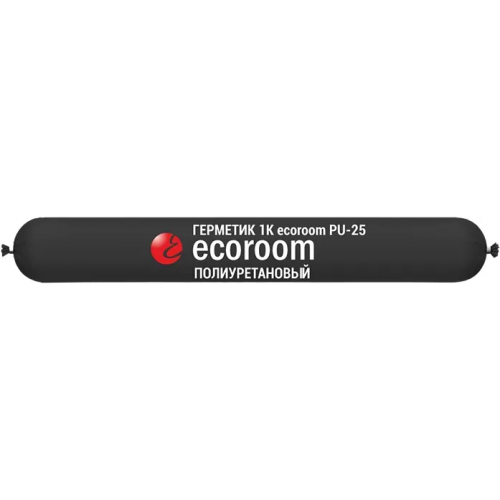 Герметик полиуретановый Ecoroom PU 25 1K 600 мл